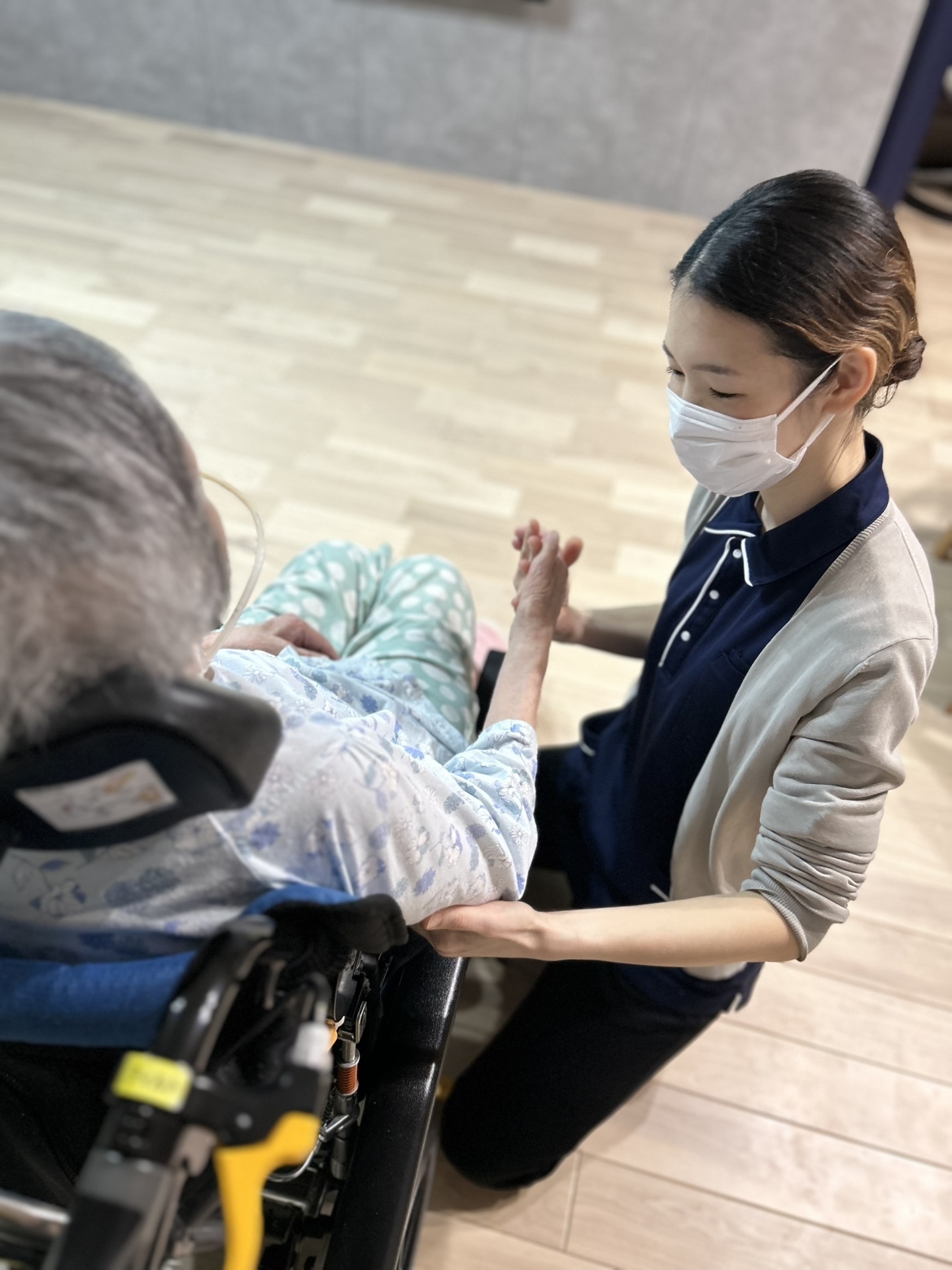 リハビリをしている様子